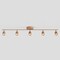 Vidalite Shura Warm Brown 5-Light Track Light with Rotatable Heads, Integrated LED, 3000k, 2450 Lumen CE1059873 - alternate 1