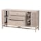 Bali & Pari Vivan Natural Rattan Storage Cabinet, 3-Drawer, French Grey 272-14903-ZORO - alternate 10