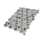 Apollo Tile 12x15 Bardiglio, Bianco Carrara Marble Polished Floor and Wall Mosaic Tile 6.18 sqft/case, 5PK APLSE88F05A - alternate 9