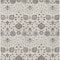 Homeroots 3' X 5' Ivory Brown And Gray Floral Washable Indoor Outdoor Area Rug  605425 - alternate 8