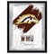 Holland Bar Stool Co Western Michigan University 17inx22in Logo Wall Mirror MLogo - alternate 1