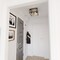 Vaxcel Ravenswood 13-in W Black and Wood Slat Square Farmhouse Flush Mount Ceiling Light Fixture C0265 - alternate 9