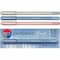 Pentonic Frosted Barrel Ballpoint Pens, 0.7 mm Fine Pen Point, Assorted Ink, Frost Barrel, 80PK PEN13088 - alternate 3