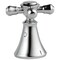 Delta Cassidy Metal Cross Handle Set - Deck Mount Bathroom & Bidet H295 - alternate 1