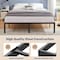 Simple Deluxe Queen Size Bed Frame, 14 Inch Platform Bed No Box Spring Needed, Sturdy Metal Bed Frame Queen Size,  3A88FNBFRAQUEEN14BLK - alternate 7