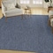 Homeroots 9' X 12' Navy Blue And Ivory Geometric Indoor Outdoor Area Rug 551543 - alternate 9
