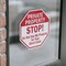 Signmission Private Property Stop! Do Not Use M, 4 inch X 4 inch, Vinyl Decal, 5PK OC-D-5PACK-4-143 - alternate 4