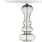 Jonathan Y Madeline 35" Curved Glass LED Table Lamp, Smoke Gray JYL4012E - alternate 6