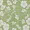 Homeroots 8' X 10' Artichoke Green And Ivory Floral Washable Indoor Outdoor Area Rug 599853 - alternate 8