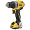 Dewalt Drill Kit, Cordless, 1500 RPM, 12V DC, Includes Battery (3.0 Ah) DCD701F2/DCB124 - alternate 12