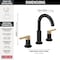 Delta Nicoli Two Handle Widespread Bathroom Faucet 35749LF-GZ - alternate 6