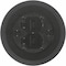 Hubbell Wiring Device-Kellems Electrical Box Cover, Round, Thermoplastic ABS PFBCBLA - alternate 1