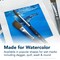 Princeton Aqua Elite Round Brush, Synthetic Bristles, Short Handle Watercolor Paintbrush, Matte Black, Size 8 P4850R8 - alternate 4