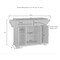 Crosley Alexandria Stainless Steel Top Full Size Kitchen Island/Cart KF30002AWH - alternate 9