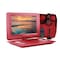 Trexonic 14.1 Inch Portable TV+DVD Player with Swivel TFT-LCD Screen and USB, SD, AV, HDMI Inputs TR-D141RED - alternate 1