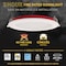 Nuwatt 6 Inch 2 Hour Baffle Trim Fire Rated Recessed Lighting Canless LED Lights 2700K-5000K, 1200LM, 6PK NW-PB-DL-6-15W-5CT-FR-WH-6P - alternate 10