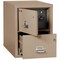 Fireking 2 Drawer, 1 Hr Fire Rated, Vertical, 31" Legal, Safe-In-A-File Taupe 2-2131-CTASF - alternate 3