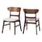 Baxton Studio Everwood 2-Piece Dining Chair Set 268-2PC-14657-ZORO - alternate 1