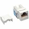 Tripp Lite Keystone Jack, Cat6/Cat5e, 110 Style, White N238-001-WH - alternate 1
