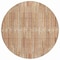 Homeroots 8' Terra Cotta And Beige Round Striped Washable Indoor Outdoor Area Rug 631577 - alternate 5