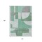 Homeroots 10' X 14' Green Sage And Gray Geometric Washable Indoor Outdoor Area Rug 617913 - alternate 8
