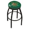 Holland Bar Stool Co 36" Blk Wrinkle Vermont Swivel Bar Stool, Accent Ring L8B2B36Vermnt - alternate 1
