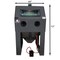 American Hawk Industrial 40inx72in Abrasive Sandblasting Cabinet With Dust Collector Color: Grey, Dual Side Door Blaster 40X40-GRY - alternate 4