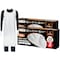 Xpose Safety Plastic Disposable Aprons, White 2 Pack of 25 Individually Packaged Durable 4 mil 24in x 48in, 50PK APH-25-2-X-S - alternate 1