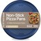 Bakkenmaster Bakken 16-Inch Nonstick Pizza Pan 1-Pack Carbon Steel Tray with Holes Dishwasher & Oven Safe Blue BKPIZAWVBLU87 - alternate 1