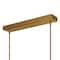 Cwi Lighting Arcus Integrated LED 50in Brass Chandelier with Handcrafted Glass 1711P50-5-624 - alternate 7