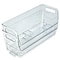 Azar Displays Stackable Narrow Pantry Storage Bin Clear Organizer, 4PK 556754-4PK - alternate 5