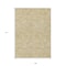 Homeroots 9' X 12' Gold And Beige Floral Washable Indoor Outdoor Area Rug 594627 - alternate 9