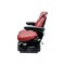 Uni Pro 1310 Air Suspension Seat 12-Volt Dynamic Dampening Susp. Red Vinyl 8584 - alternate 9