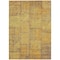 Homeroots 3' X 5' Gold Wheat And Gray Patchwork Washable Indoor Outdoor Area Rug 581599 - alternate 9