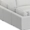 Homeroots 161in Gray Fabric Modular Wood Sofa 641865 - alternate 7