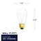 Bulbrite 11-Watt S14 Clear Dimmable Warm White Light Incandescent Light Bulb, 25PK 861015 - alternate 10