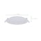 Satco 11/15W LED Direct Wire Downlight 27K/3K/35K/4K/5K CCT Remote Driver 6in Rnd Flat Face Dual Dimming S11691 - alternate 8