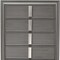 Homeroots 38" Gray Solid Wood Five Drawer Chest 524103 - alternate 10