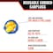 Malta Dynamics Corded TPE Ear Plugs 100 Pcs-22dB NRR Noise Cancelling Ear Plugs EP0002 - alternate 5