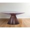 Homeroots 59" Brown Rounded Solid Wood Pedestal Base Dining Table 370716 - alternate 5