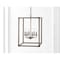 Jonathan Y Magnolia 16.2" 6-Light Adjustable Iron Rustic Farmhouse LED Pendant, Brown JYL7476A - alternate 15