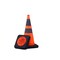 Traffic Kontrol 28in Collapsible Traffic Road Cone, 2 Reflective Collars, Orange Without LED, 6PC, 6PK TKTCC-28-7-OR-2C-6 - alternate 1