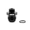 Hps Performance -10 AN Male to -8 O-ring Boss (ORB) Port Thread Male Adapter, Aluminum, Black AN920-10-08 - alternate 1