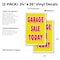 Signmission Garage Sale Today, Vinyl Decals Only 24 Inch x 36 Inch, Vinyl Decal, 2PK DSB-2436-2PACK-Garage Sale Today - alternate 2