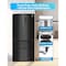 Commercial Cool 18.9 French door Refrigerator - Black CCRF1890KB - alternate 7
