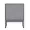 Flash Furniture Dallas Wooden Night Stand, Bedroom Side Table with 2 Storage Drawers for Kids in Gray MG-9007-1-2NS-GY-GG - alternate 9