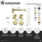 Kingston Brass Plumbing Sink Trim Kit with Bottle Trap, Polished Nickel KPK806P - alternate 2