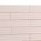 Apollo Tile Arte 1.97 in. x 7.87 in. Matte Pink Ceramic Subway Deco Wall and Floor Tile 4.54 sqft/case, 42PK RID88PNKDECM - alternate 8