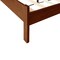 Homeroots Three Piece Walnut Solid Wood Bedroom Set 523673 - alternate 8