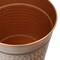Happimess Riley Modern Classic Hammered Steel Accent 2-Gallon Wastebasket, Antique Copper HPM1111B - alternate 6